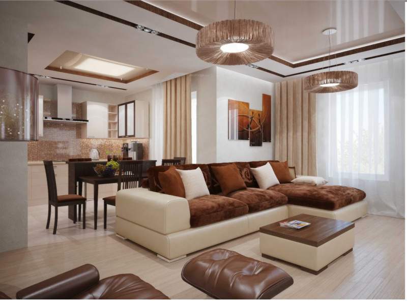  sushant golf city harmony enclave Living Area