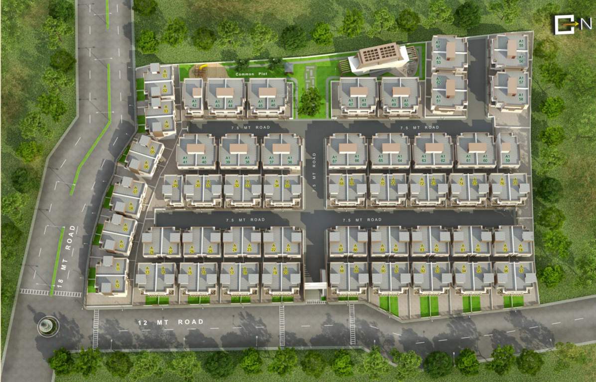  haridarshan duplex Layout Plan