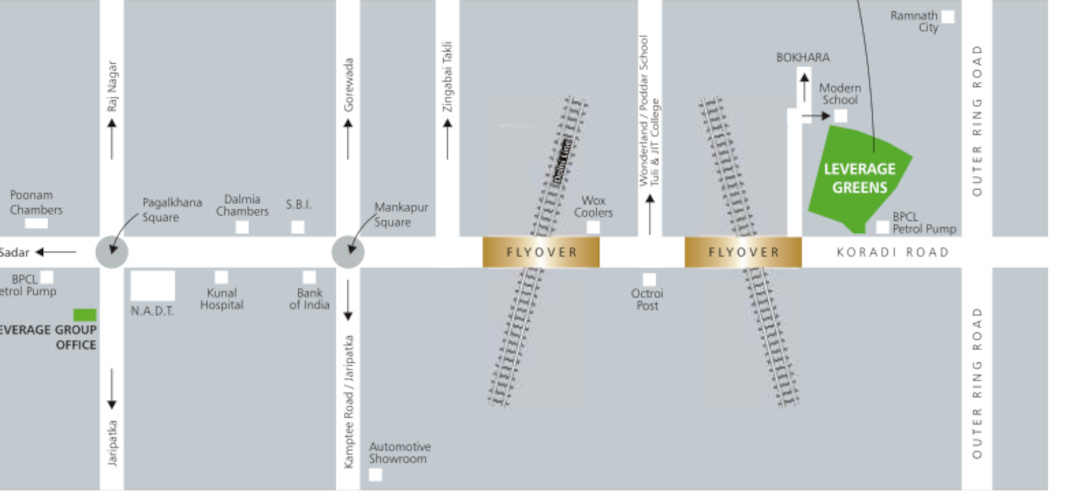  greens f Location Plan