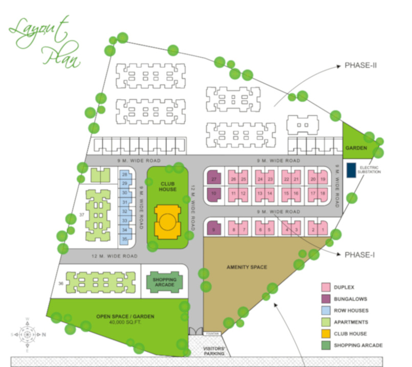 leverage greens g Layout Plan