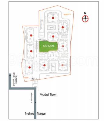 Master Plan biltech-surya-apartments Master Plan