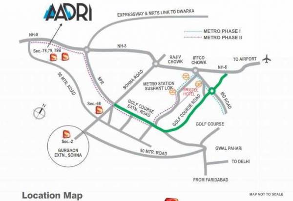  supertech-aadri Location Plan
