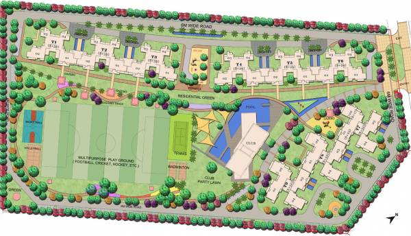  lotus-greens Master Plan