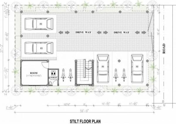  pearl-residency Typical Stilit Floor Plan