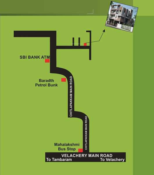 divya-apartment Location Plan