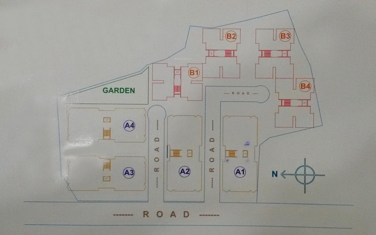  mahavir point Layout Plan