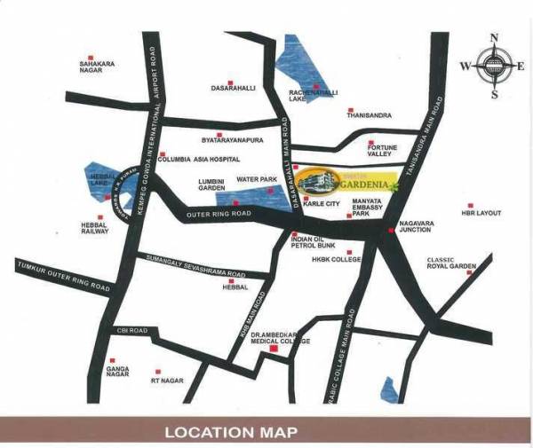  swathi-gardenia Location Plan