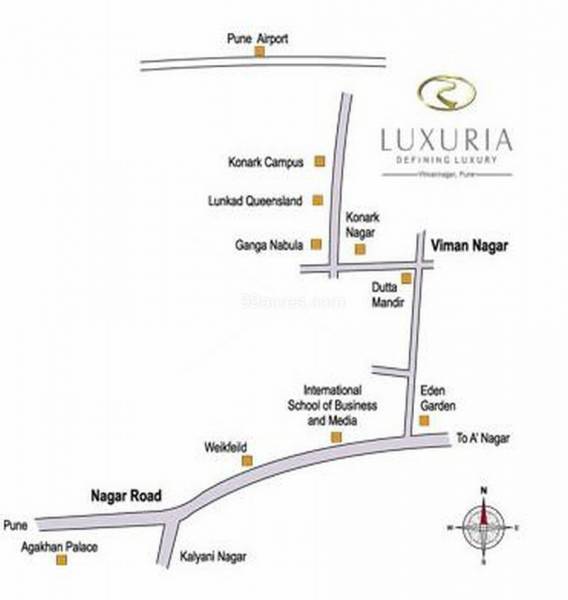  runwal-luxuria Location Plan