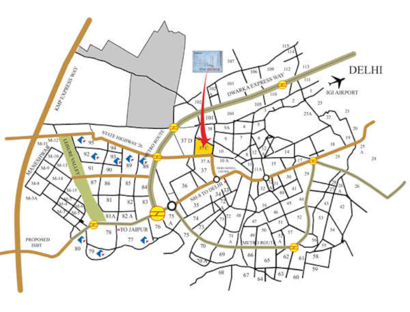  imperia esxpra Location Plan