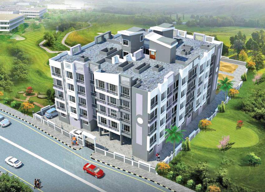  jai malhar anandi apartment Elevation