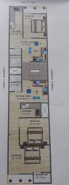  globe homes 3 Cluster Plan