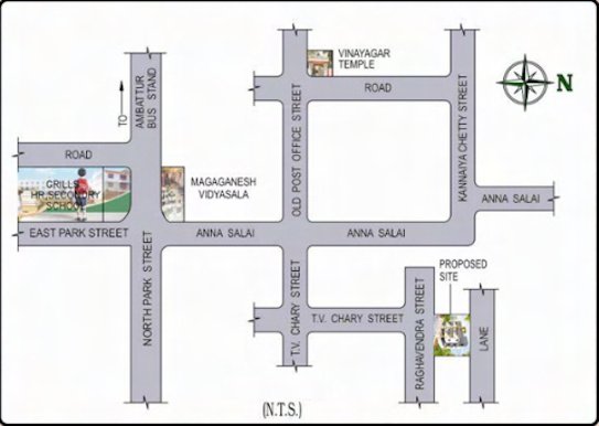  abinandans tarika Location Plan