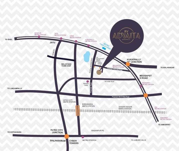  advaita Location Plan