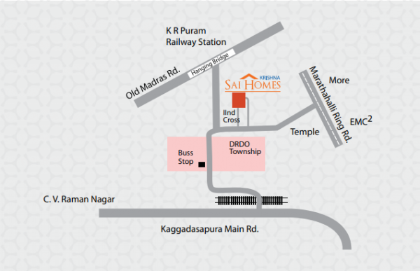  krishna-sai-homes Location Plan