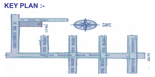  bharathi-sai-homes Location Plan