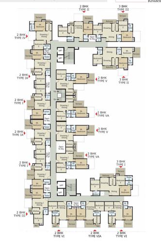  shree-shivgauri-residency-phase-1 Shree Shivgauri Residency Cluster Plan
