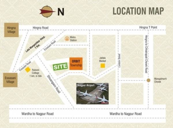 Location Plan sai-shrushti Location Plan