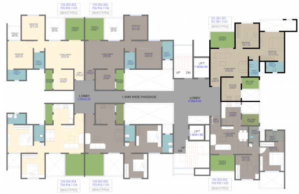Star Vista E Wing Odd Cluster Plan star-vista Star Vista E Wing Odd Cluster Plan