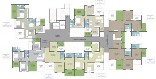 Star Vista F Wing Even Cluster Plan star-vista Star Vista F Wing Even Cluster Plan