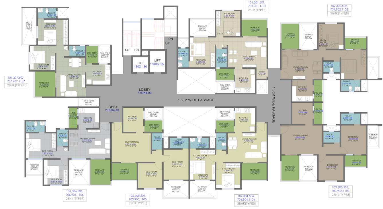  star vista Star Vista F Wing Odd Cluster Plan