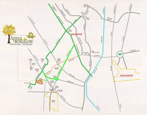 apna-bungalow-phase-ii Location Plan
