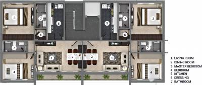  allure Allure Cluster Plan For Typical Floor