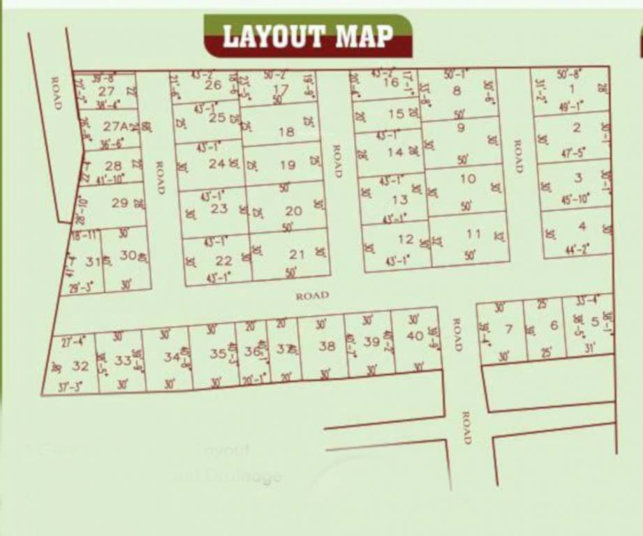  meadows Layout Plan