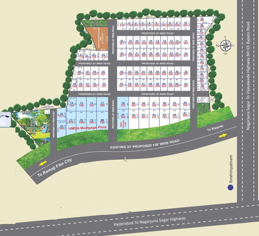  spark city Layout Plan