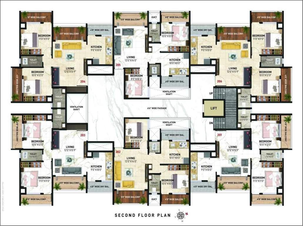  paradise Samarth Paradise Cluster Plan