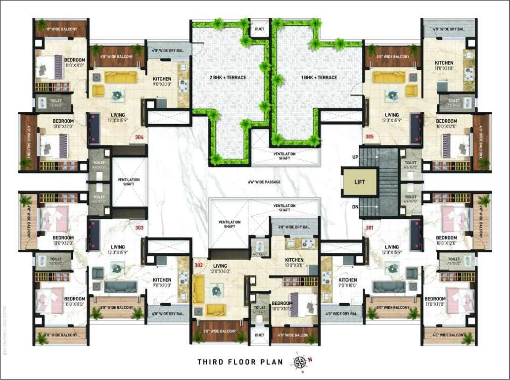  paradise Samarth Paradise Cluster Plan
