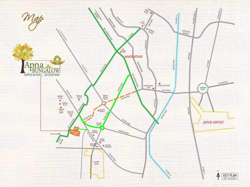  abhinandan apna bungalow Location Plan