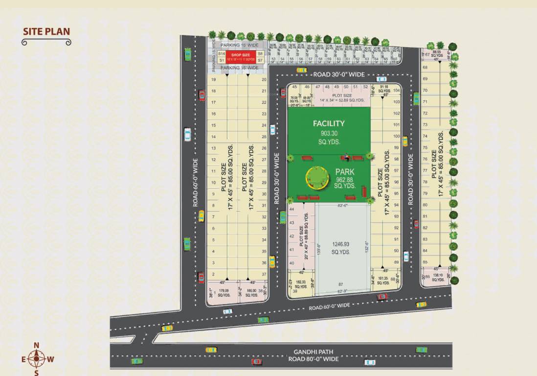  nikunj villas Master Plan