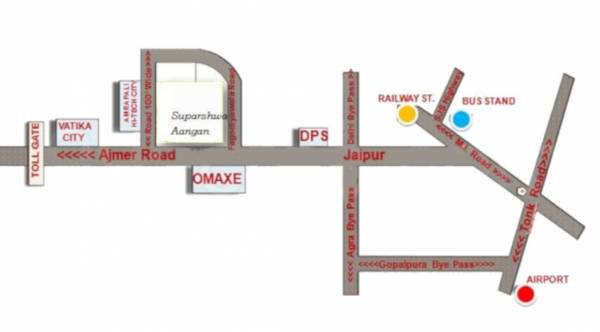  suparshwa-aangan-phase-ii Location Plan
