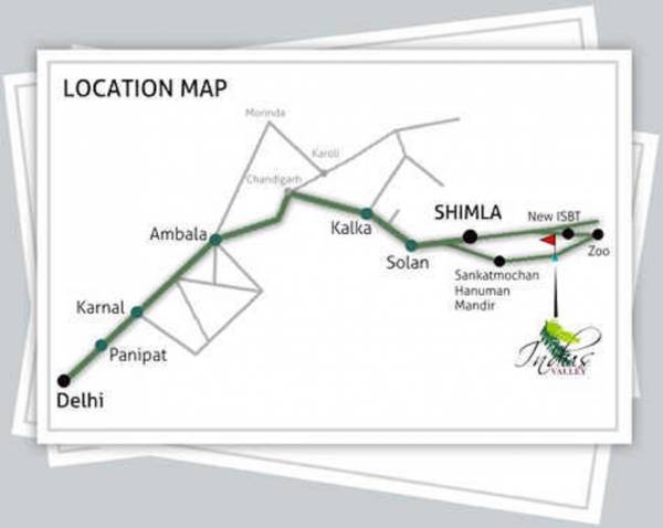  indus-valley-apartments-shimla Location Plan