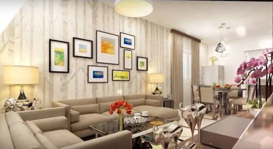  shriram santrupthi Living Area