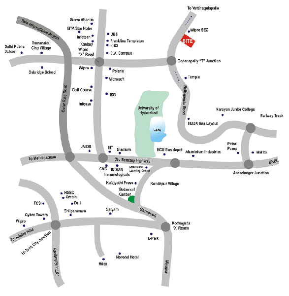  trendset woods Location Plan