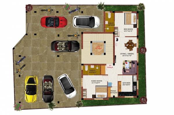  shree-radhe Cluster Plan