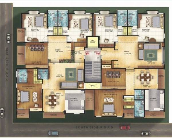  prakruthi-aura Cluster Plan