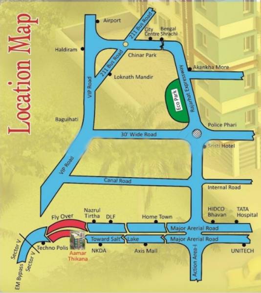  sristi-aamar-thikana Location Plan