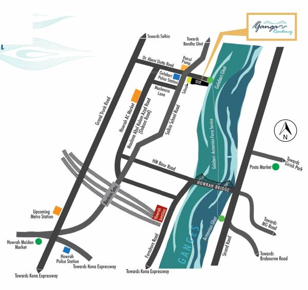  goel-ganga-residency Location Plan