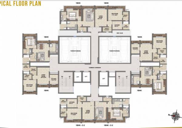  ashar-metro-towers Cluster Plan