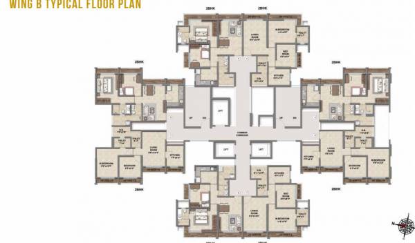  ashar-metro-towers Cluster Plan