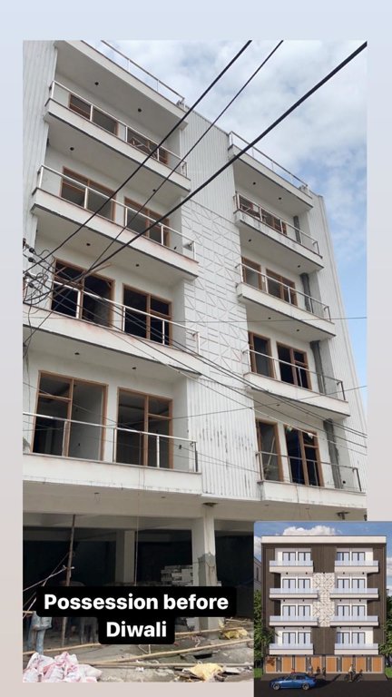  maa bhagwati residency Construction Status Nov 22