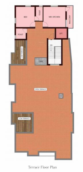  sagar DAC Sagar Cluster Plan Terrace Floor