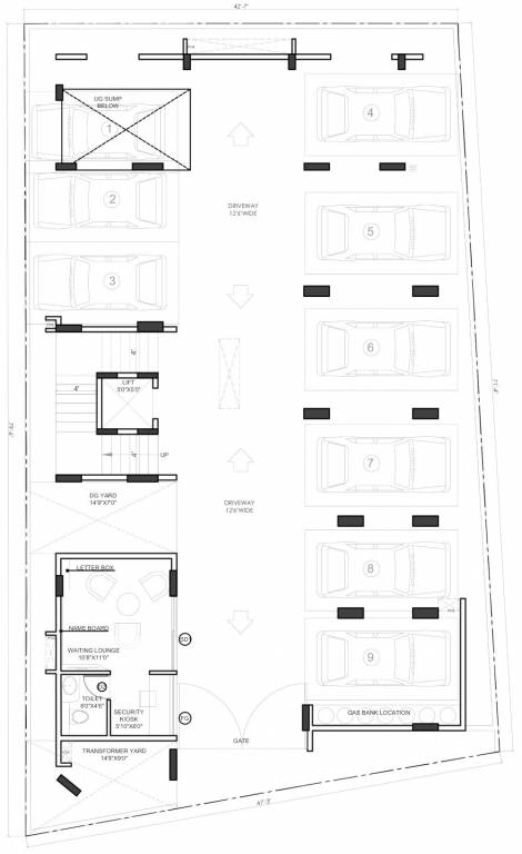  jp central Unity JP Central Cluster Plan for ground Floor
