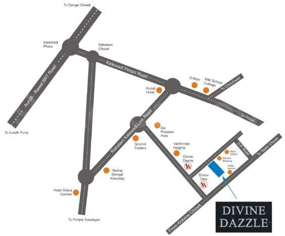  divine dazzle a Location Plan