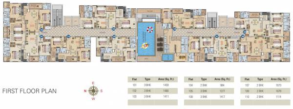  royal-gravitaz Gravitaz Cluster Plan for 1st Floor