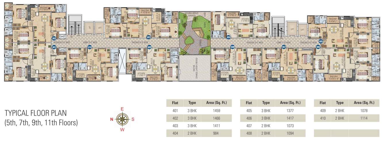  royal gravitaz Gravitaz Cluster Plan for 5th Floor