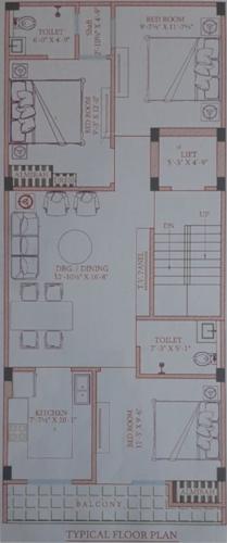 Malik Homes 3 Cluster Plan from ground to 3rd Floor malik-homes-3 Malik Homes 3 Cluster Plan from ground to 3rd Floor