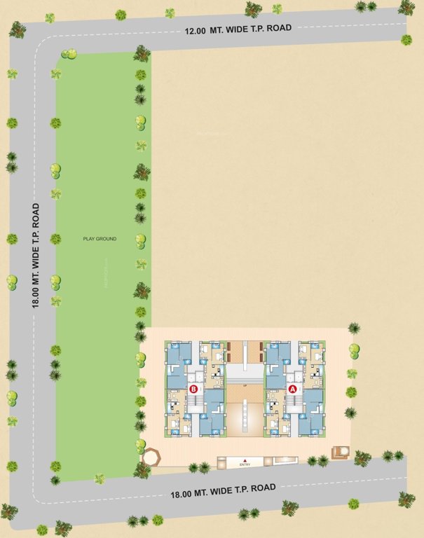 the address Layout Plan